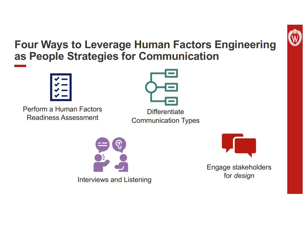 4. UW-Madison Presentation Slides: Using a People-Centered, Systems Approach for Communication thumbnail